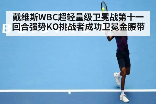 戴维斯WBC超轻量级卫冕战第十一回合强势KO挑战者成功卫冕金腰带